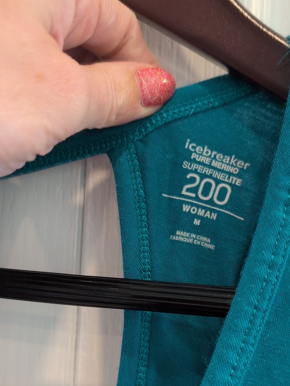 Women's Icebreaker Teal Tank - Picture 5 of 9